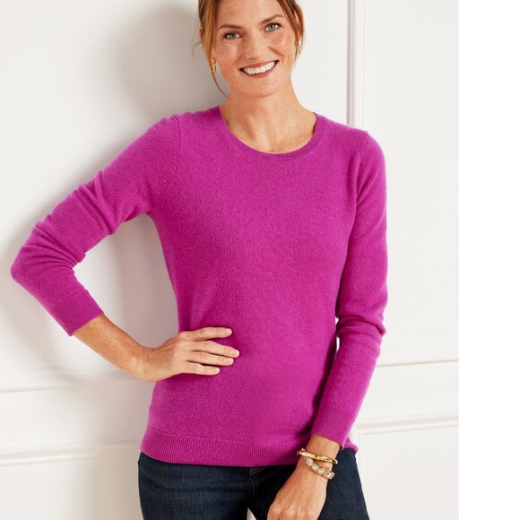 Talbots Cashmere Crewneck Sweater - Picture 1 of 5
